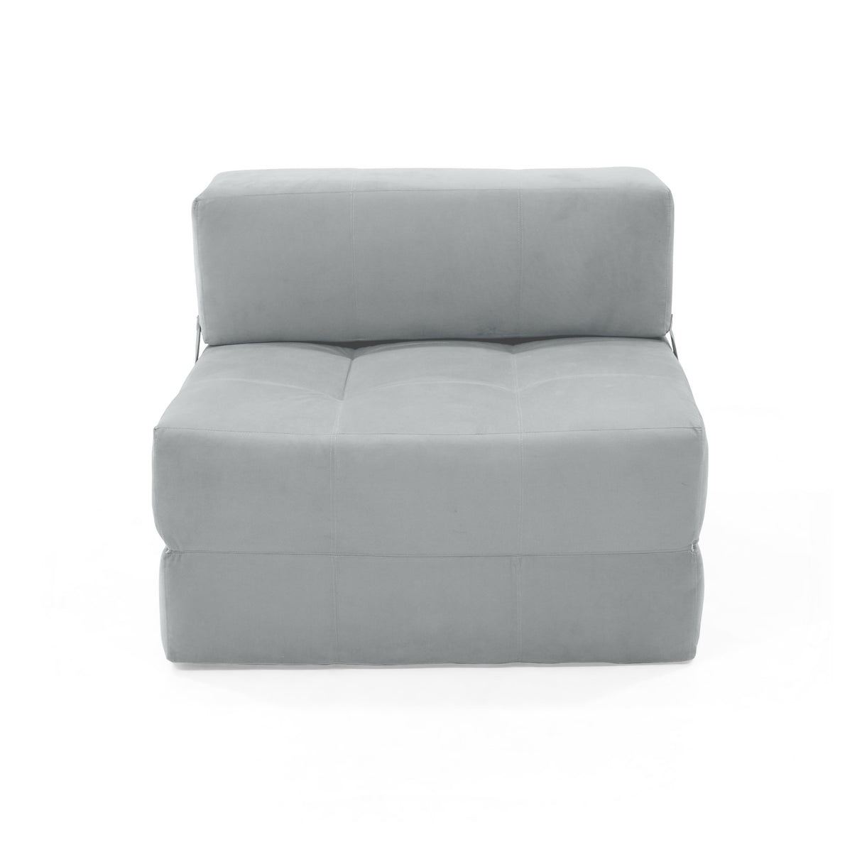 Sofá Cama Bosnia Plata Denver 102x78cm de Un Puesto sin Apoya Brazos