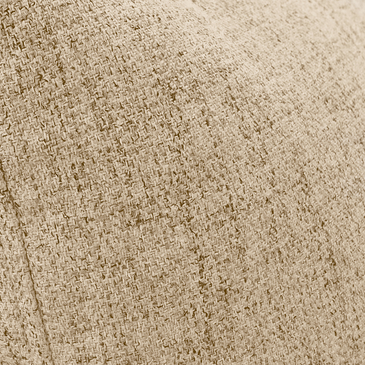 Sofá Lisboa Beige Dicosta y Matiz Natural 192x85cm de Tres Puestos con Apoya Brazos