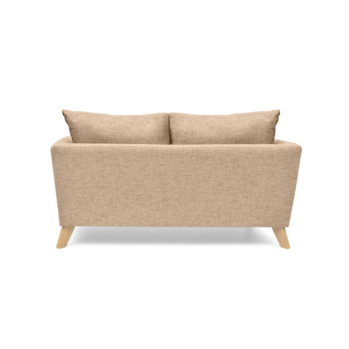 Sofá Montecarlo Beige Dicosta y Matiz Natural 170x90cm de Tres Puestos con Apoya Brazos