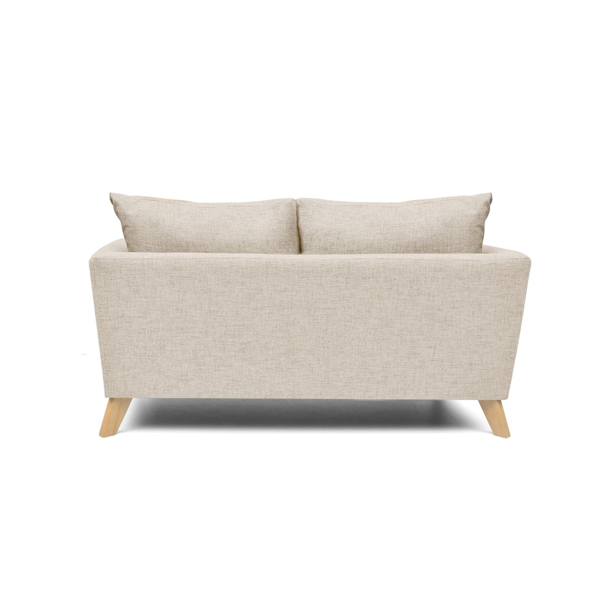 Sofá Montecarlo Trigo Dicosta y Matiz Natural 170x90cm de Tres Puestos con Apoya Brazos