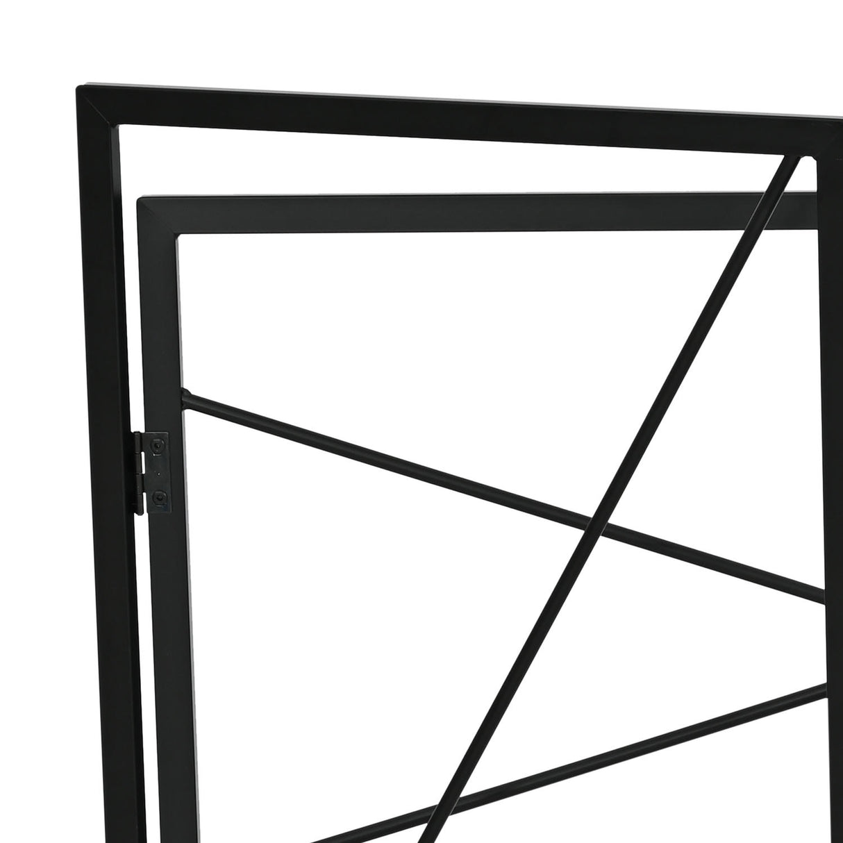 Escritorio Plegable Nilo Beige y Negro 100x75cm Moderno