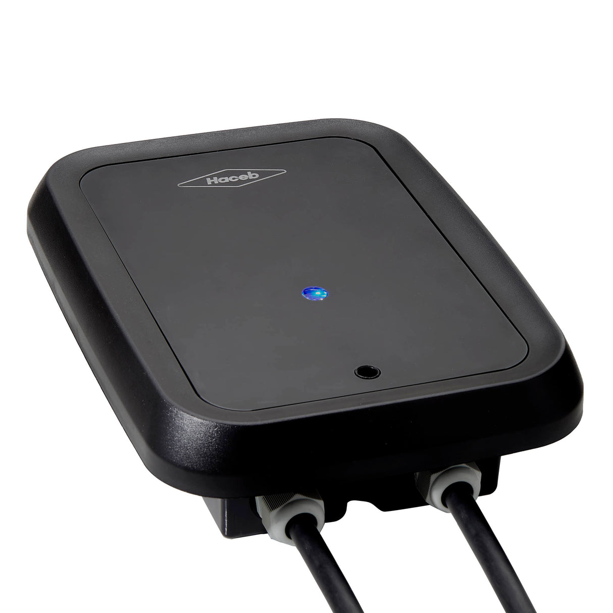 Cargador para Carros Eléctricos Haceb Tipo Europeo Negro 27.5x37.3cm Tipo 2 Nivel 2 de Punto Fijo
