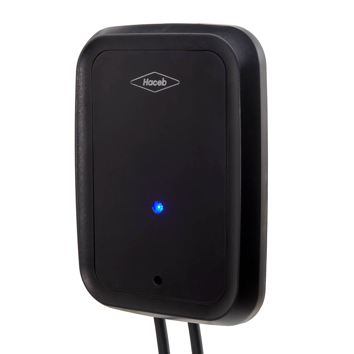 Cargador para Carros Eléctricos Haceb Tipo Chino Negro 27.5x37.3cm Nivel 2 GB/T de Punto Fijo y Cableado Directo