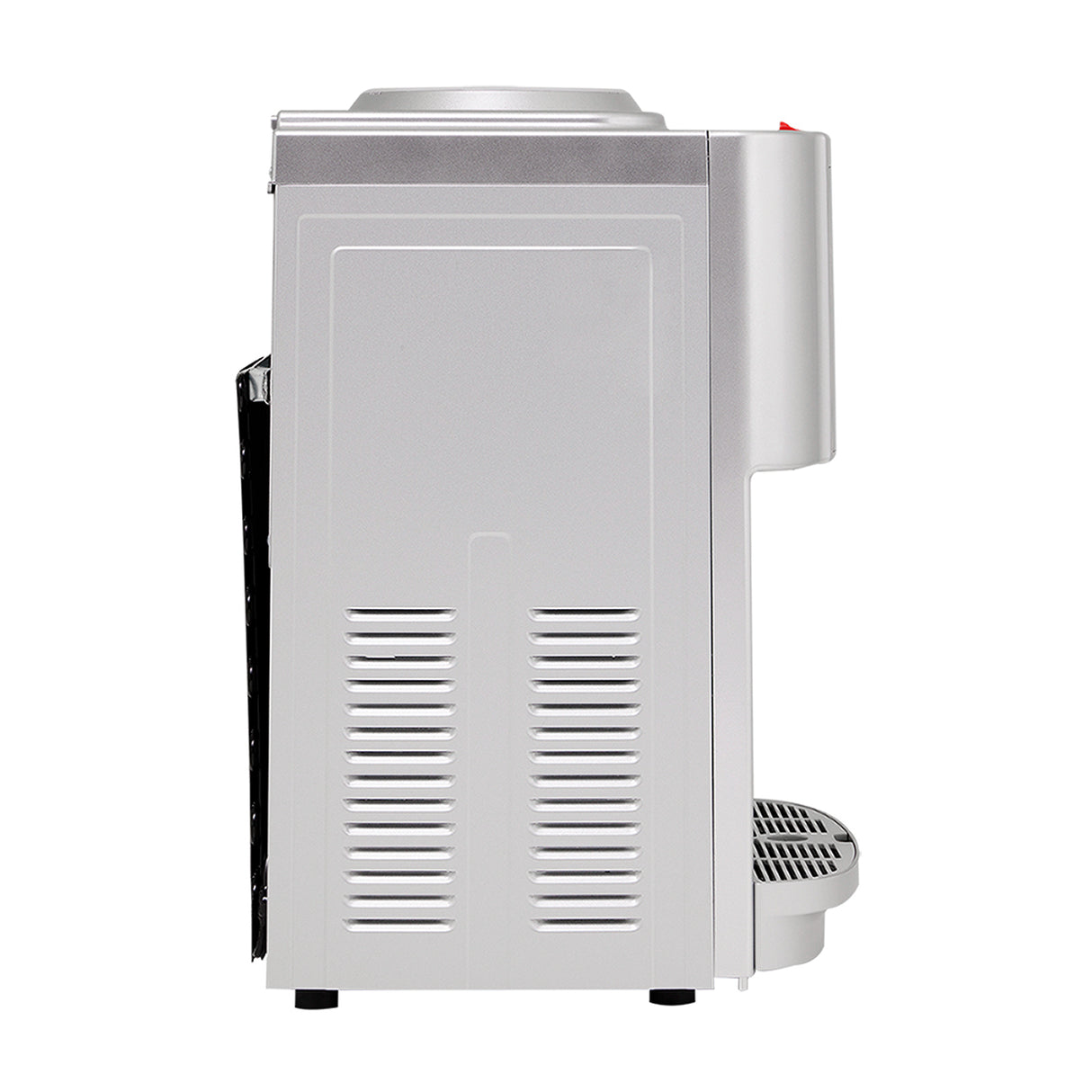 Dispensador de Agua Haceb Plateado 31x54.5cm de Mesa para Botellón de 20 Litros con Tres Opciones de Temperatura
