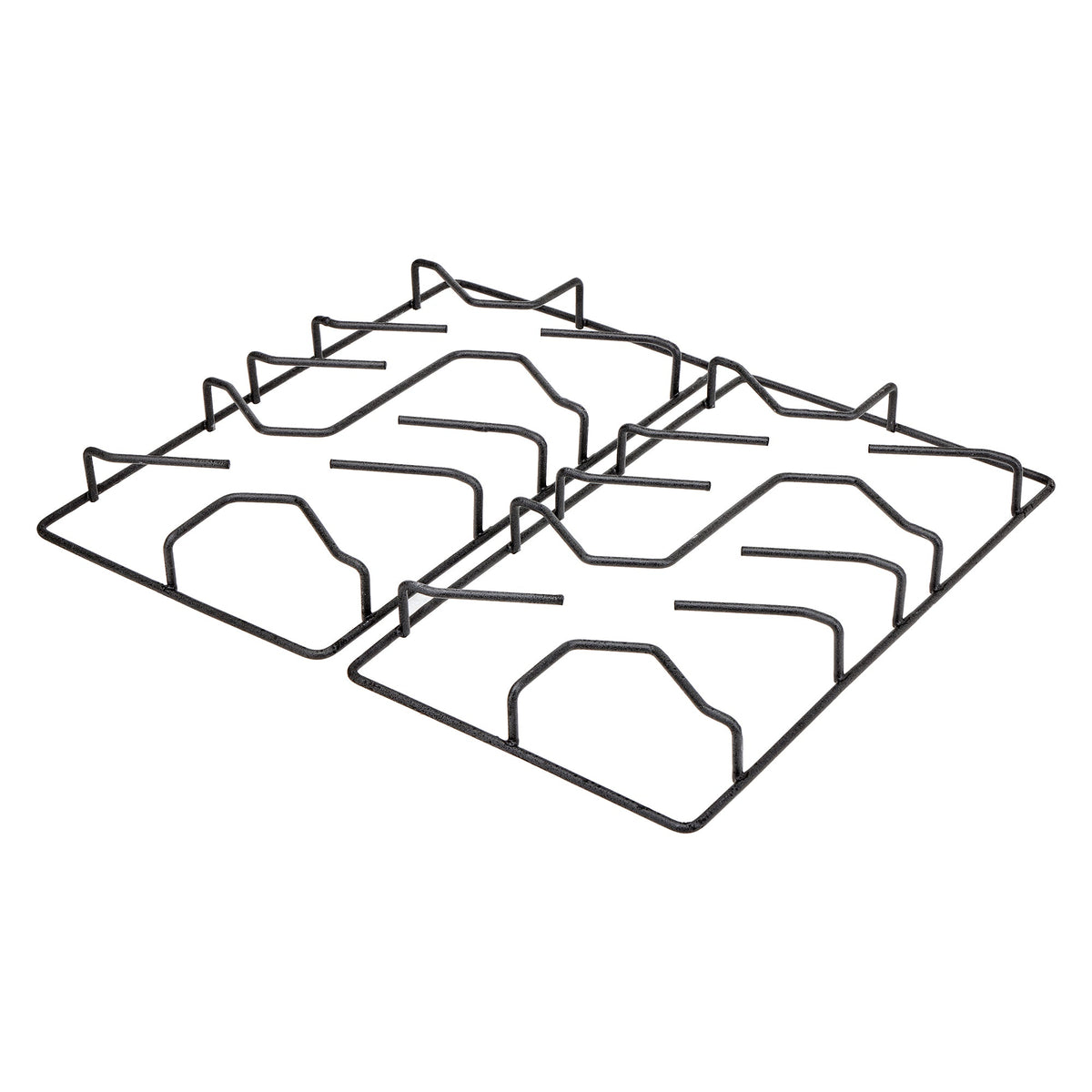 Estufa de Empotrar Haceb Alambrón Inox 60x43cm 110 Voltios para Gas Propano con Cuatro Quemadores
