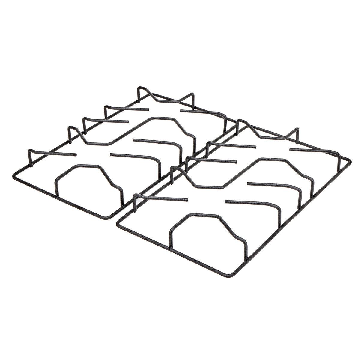 Estufa de Empotrar Haceb Alambrón Inox 60x43cm 110 Voltios para Gas Propano con Cuatro Quemadores
