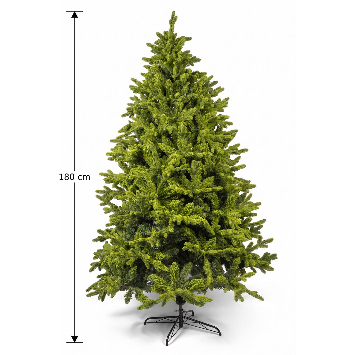 Árbol de Navidad Gamuzado Verde Limón 105x180cm de Piso