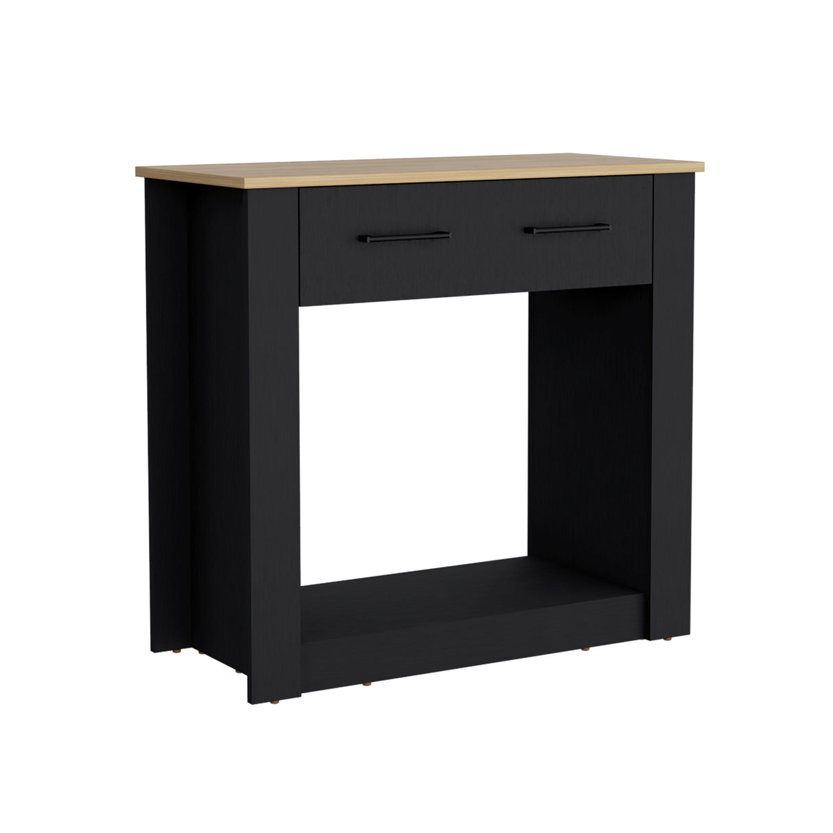 Bifé Pisa Wengue y Fresno 81x76.5cm con Un Cajón