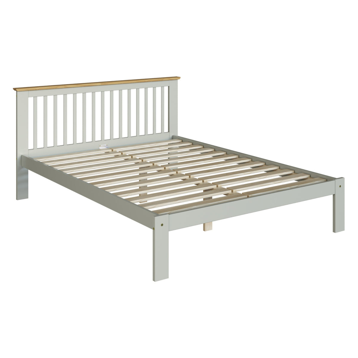 Cama Palermo Verde Claro 152x85cm para Colchón Doble 140 X 190 Cm de Madera Aglomerada con Cabecero