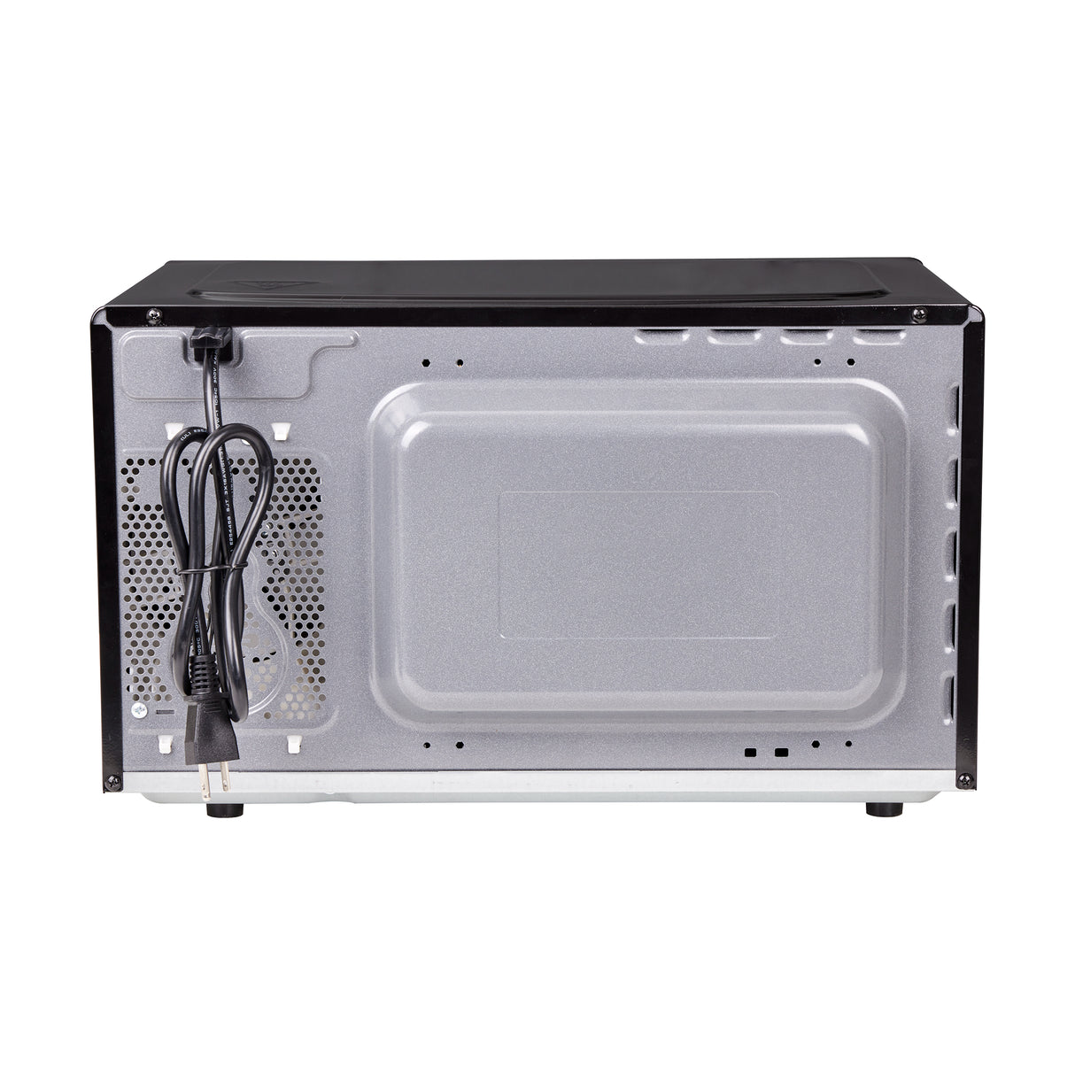 Horno Microondas Haceb de Perilla Negro 54x29cm de 25 Litros 120 Voltios con Ocho Funciones Preconfiguradas