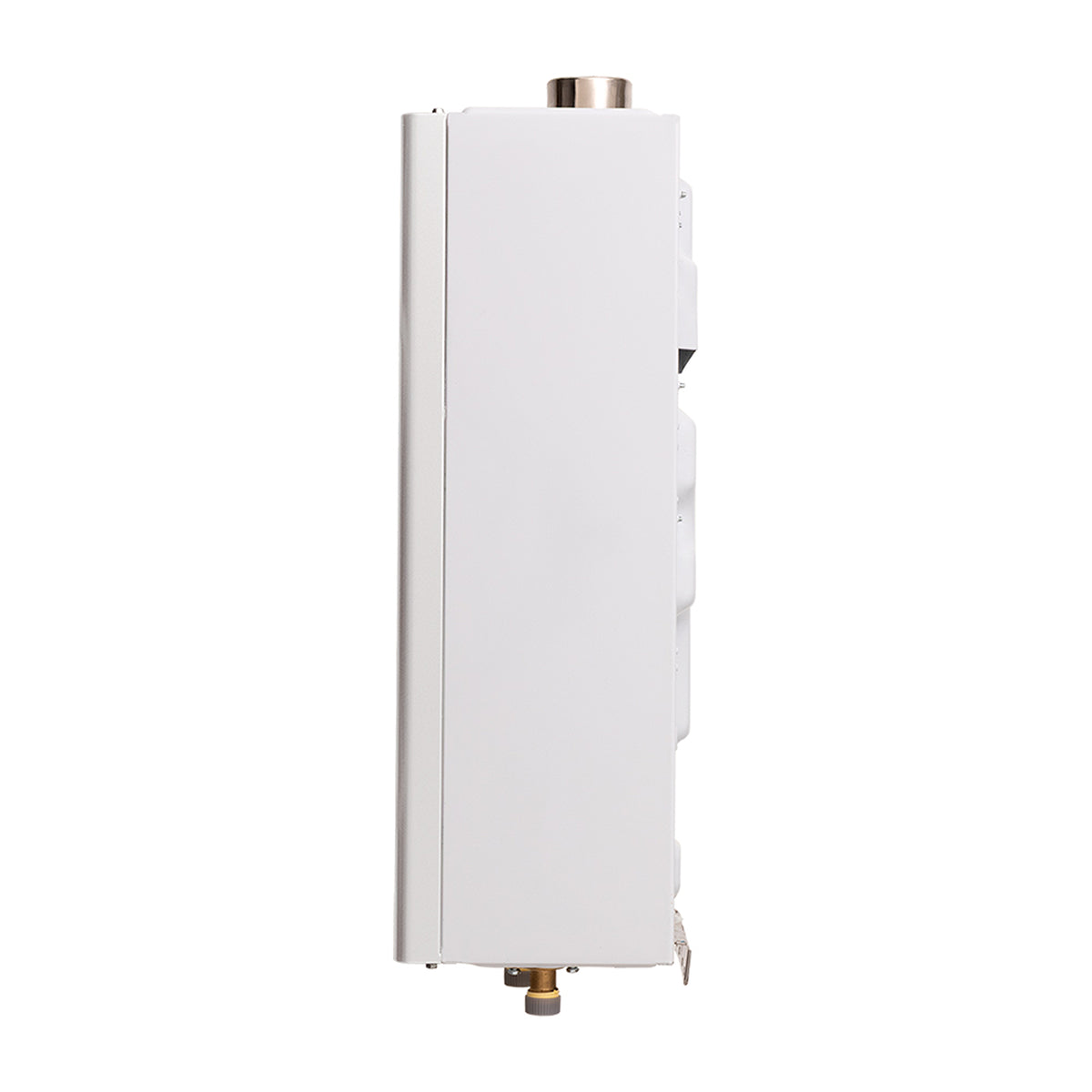 Calentador de Agua Haceb Modulante Blanco 34.5x63cm De Paso Tiro Forzado de 15 Litros