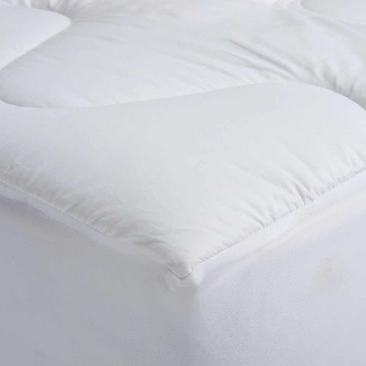 Protector de Colchón Antifluido Blanco 100x190cm 200 Hilos Acolchado para Colchón Sencillo 100 X 190 Cm