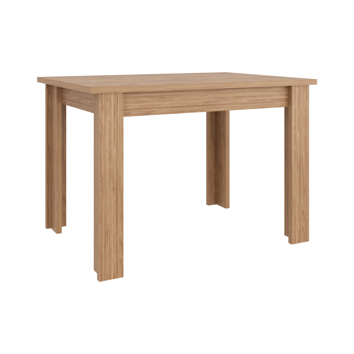 Mesa de Comedor Portofino Miel 110x75.6cm Rectangular de Cuatro Puestos sin Sillas