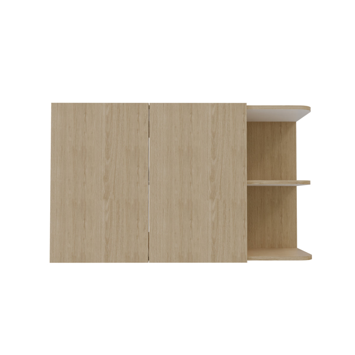 Mueble Superior de Cocina Natura Rovere 100x60cm con Dos Puertas y con Locero