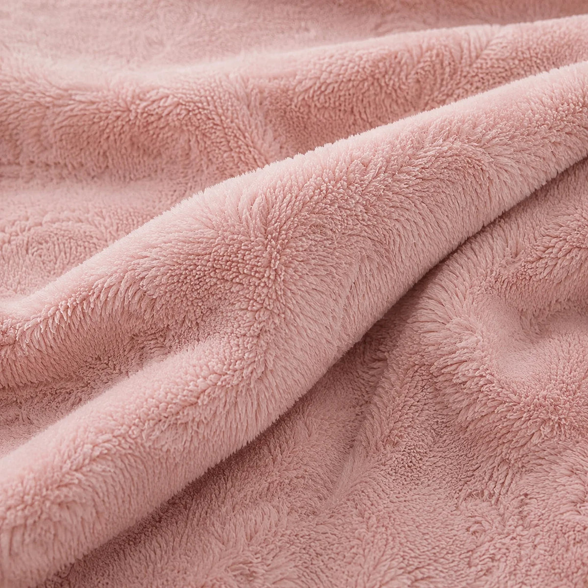 Cobija Piel de Durazno Rosa 180x200cm Fondo Entero Térmica