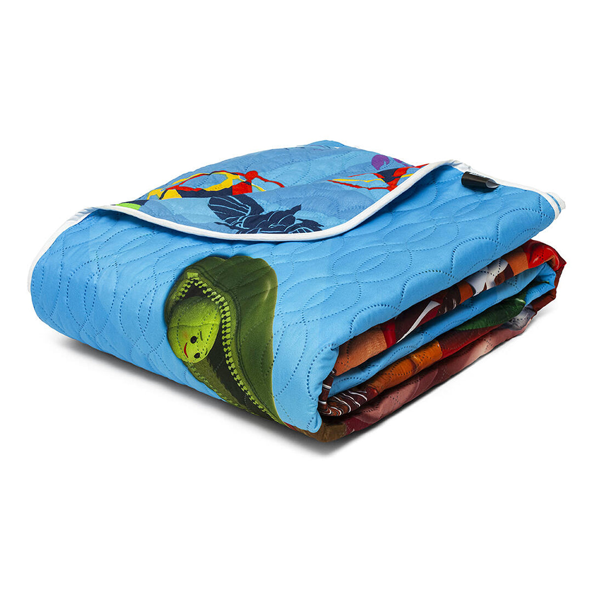Cubrelecho infantil azul claro Disney Core Toy Story sencillo 100x190 cm doble faz