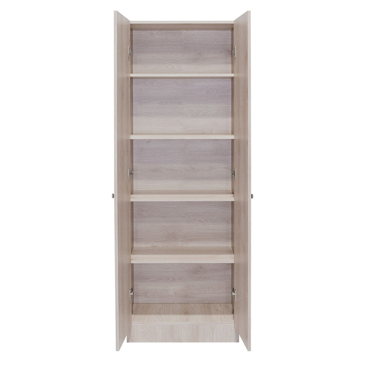 Alacena Flerbruk Ceniza 60 cm con Dos Puertas y Cuatro Entrepaños - Alacenas y Muebles Microondas | Bylmo