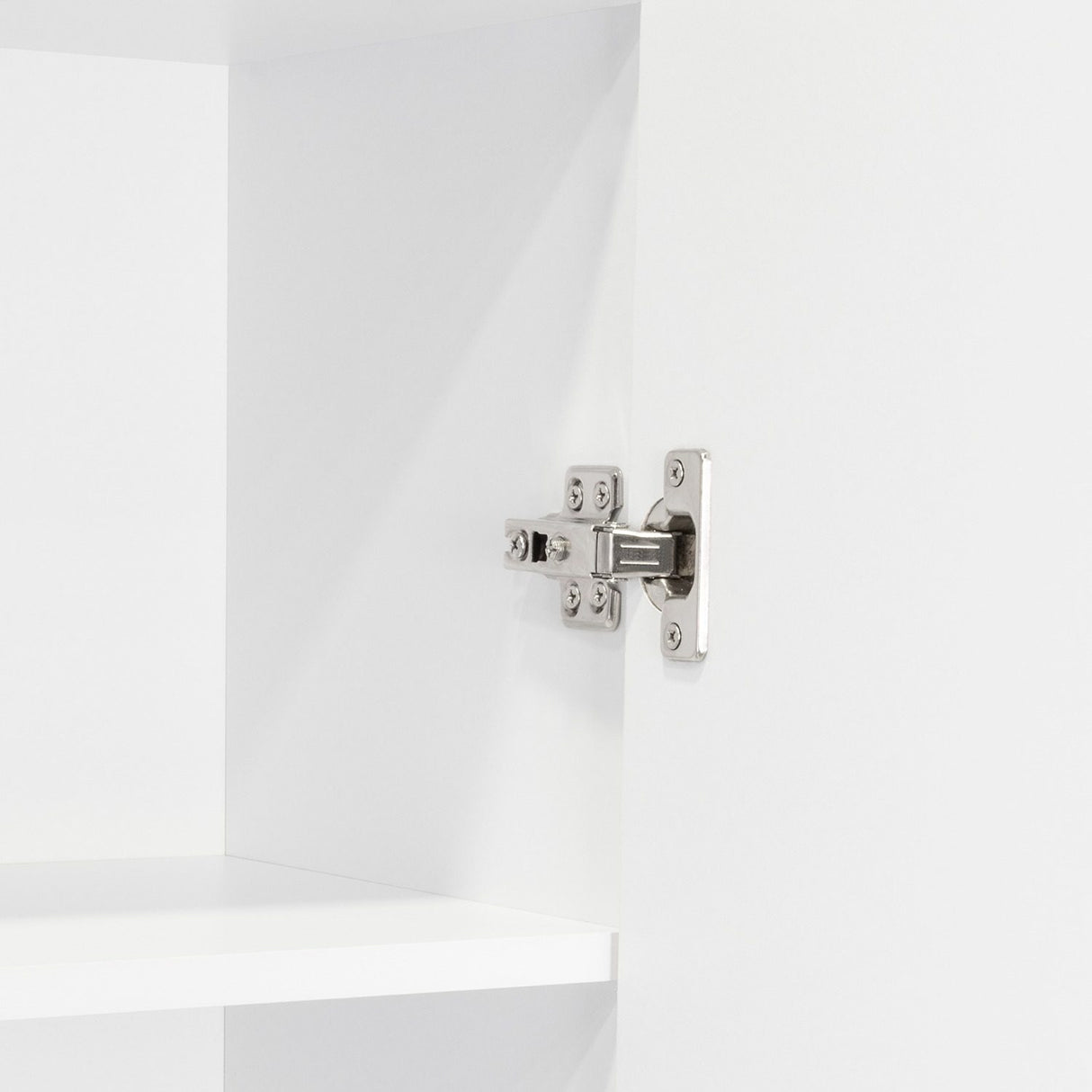 Alacena Hamburg Blanco 60 cm con Dos Puertas - Muebles Organizadores | Bylmo