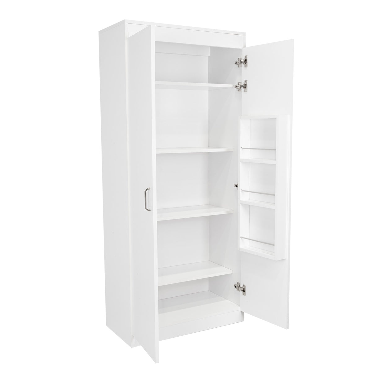 Alacena Varese Plus Blanco 70x160.75cm con Dos Puertas - Muebles Organizadores | Bylmo
