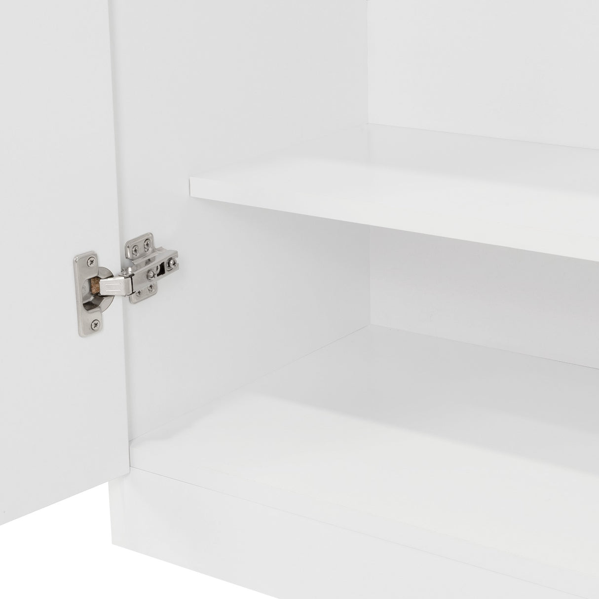 Alacena Varese Plus Blanco 70x160.75cm con Dos Puertas - Muebles Organizadores | Bylmo