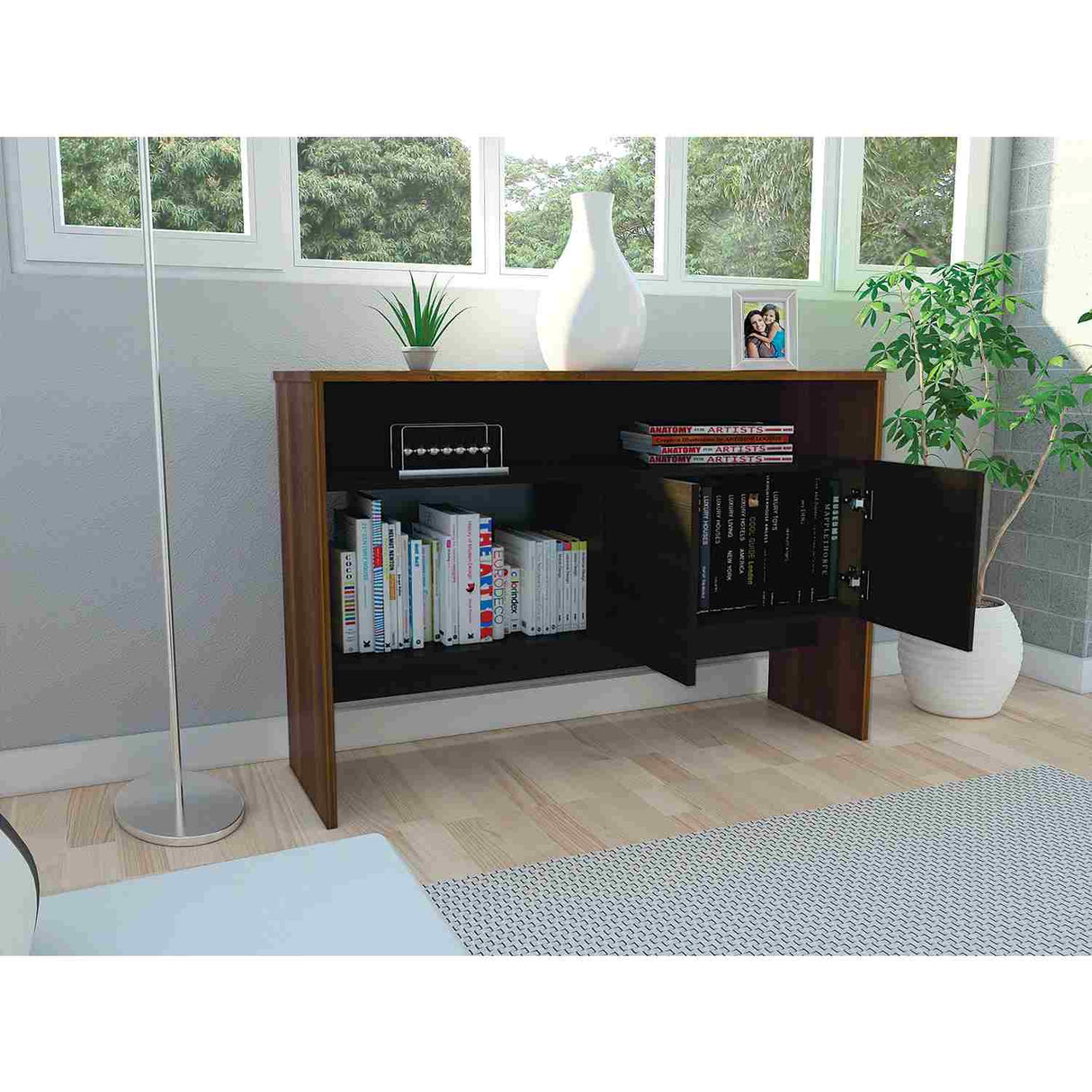 Arrimo Classic Caramelo 120x80cm con Tres Compartimientos y con Patas - Bifes | Bylmo