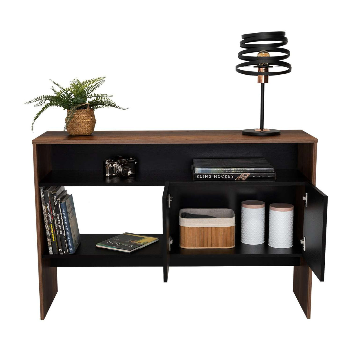 Arrimo Classic Caramelo 120x80cm con Tres Compartimientos y con Patas - Bifes | Bylmo