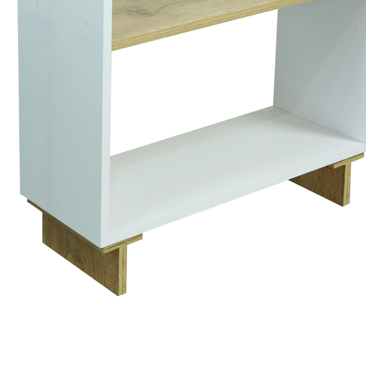 Biblioteca Linea Flow Blanco 60 cm con Entrepaños - Bibliotecas y Estanterías | Bylmo