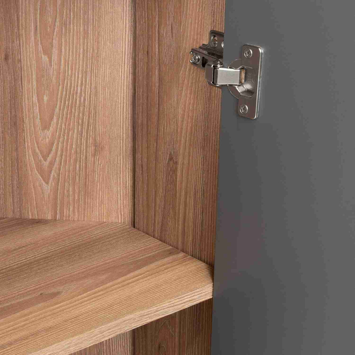 Bar Carmenere Miel y Plomo 56.7x186cm con Tres Compartimientos con Tres Portacopas y sin Portabotellas - Bares | Bylmo