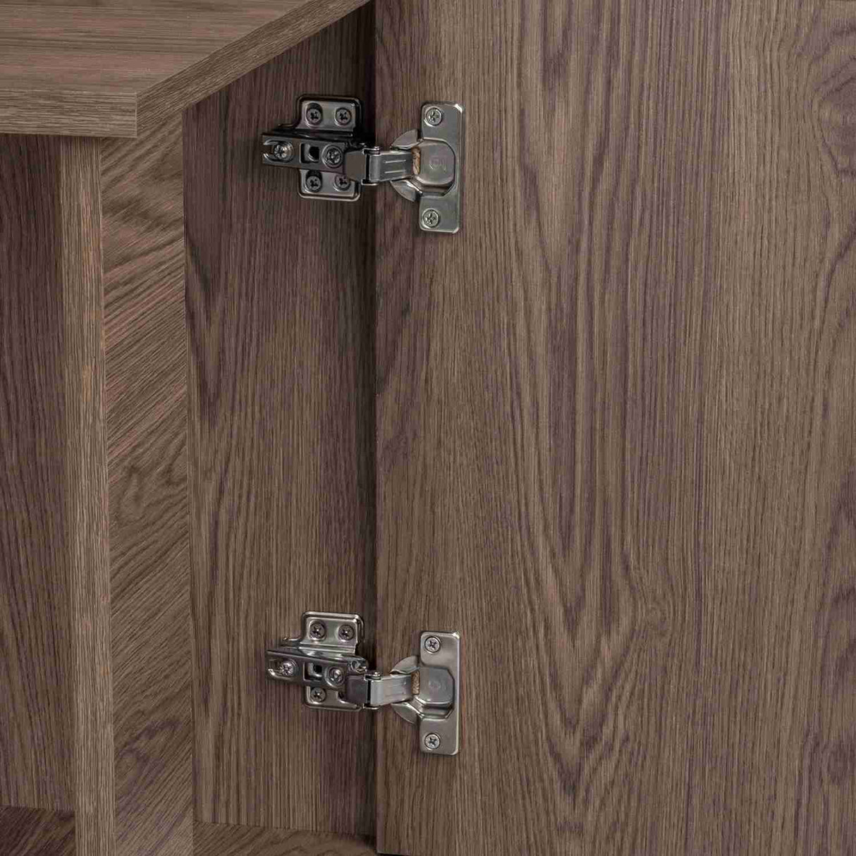 Bar Esquinero Esquinero Syrah Coñac 46.9x180.6cm con Un Cajón y con Ocho Portabotellas - Bares | Bylmo