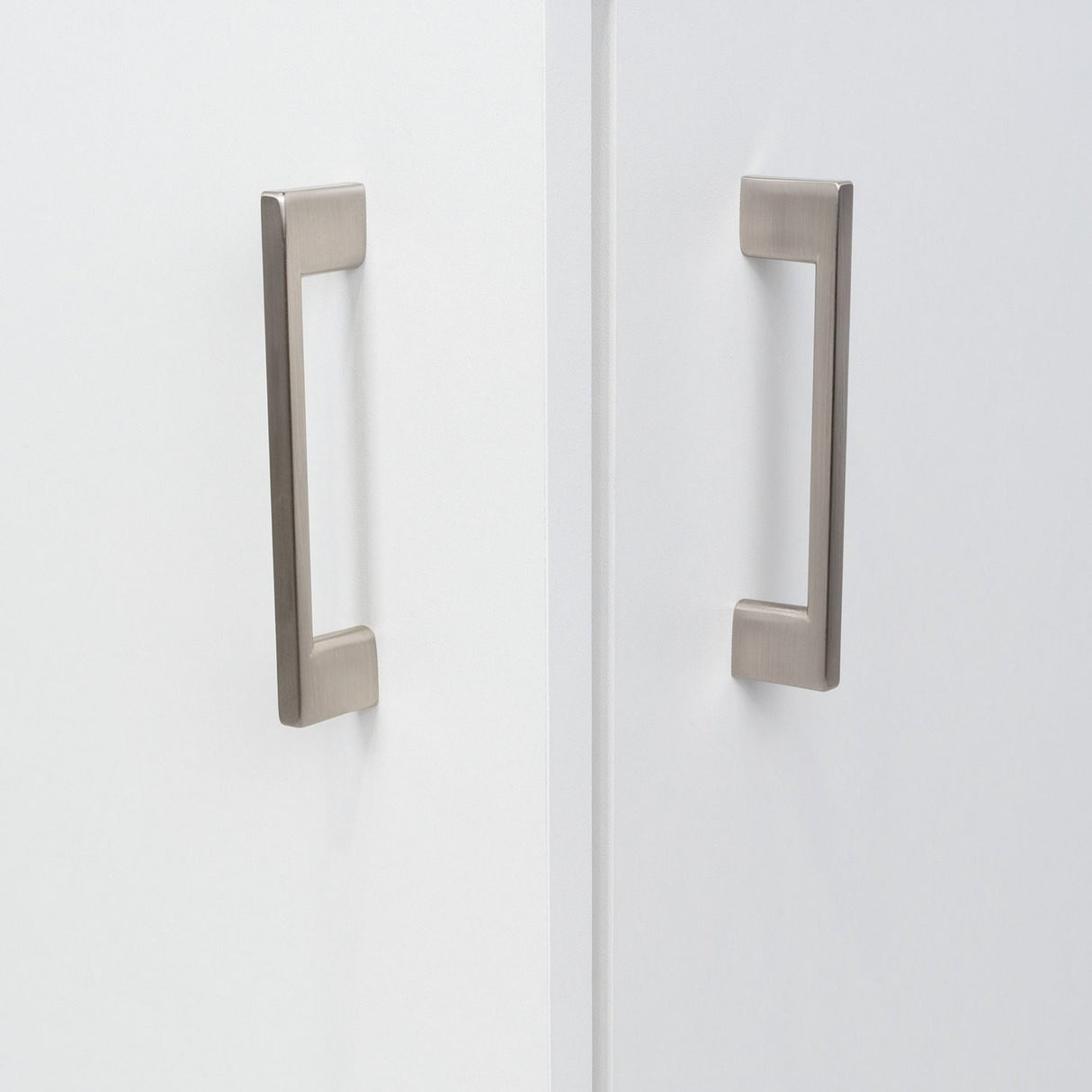 Bar Esquinero Esquinero Syrah Blanco 46.9x180.6cm con Un Cajón y con Ocho Portabotellas - Bares | Bylmo