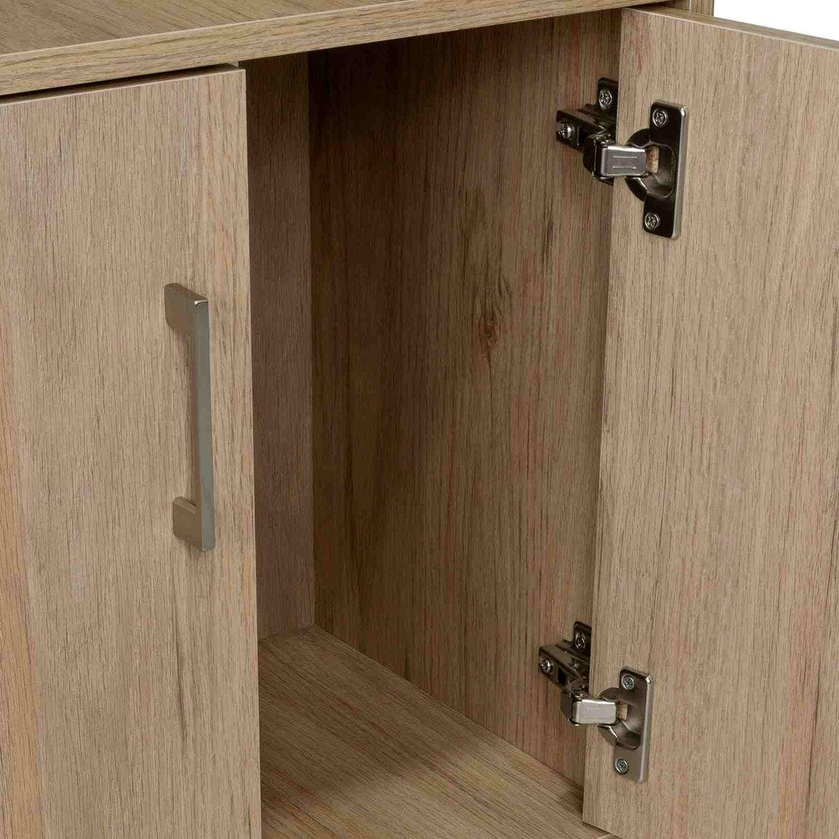 Bar Syrah Rovere 51x180cm con Un Cajón y con Ocho Portabotellas - Bares | Bylmo