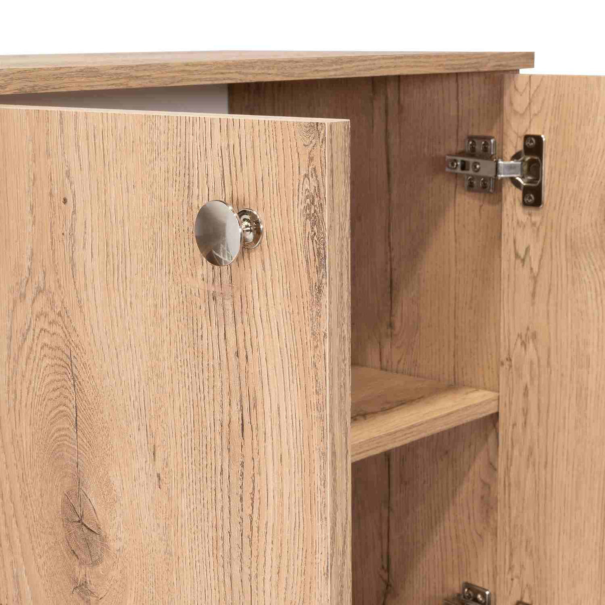 Bar Vithi Macadamia 120x73.6cm con Cinco Compartimientos y con Ocho Portabotellas - Bares | Bylmo