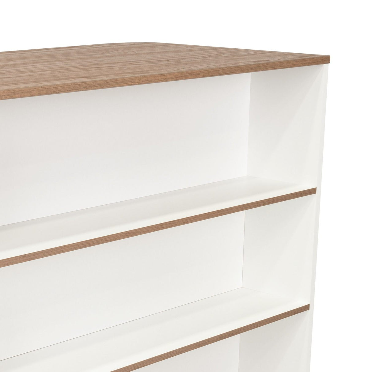 Barra de Cocina Blanco Blanco 120x90cm con Dos Entrepaños y con Dos Comportamientos - Muebles Organizadores | Bylmo