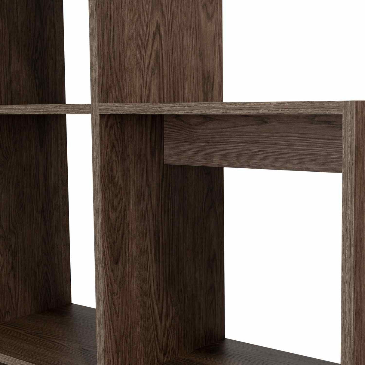 Biblioteca Escalera Beijing Coñac 155.1x169.9cm con Diez Compartimientos - Bibliotecas | Bylmo