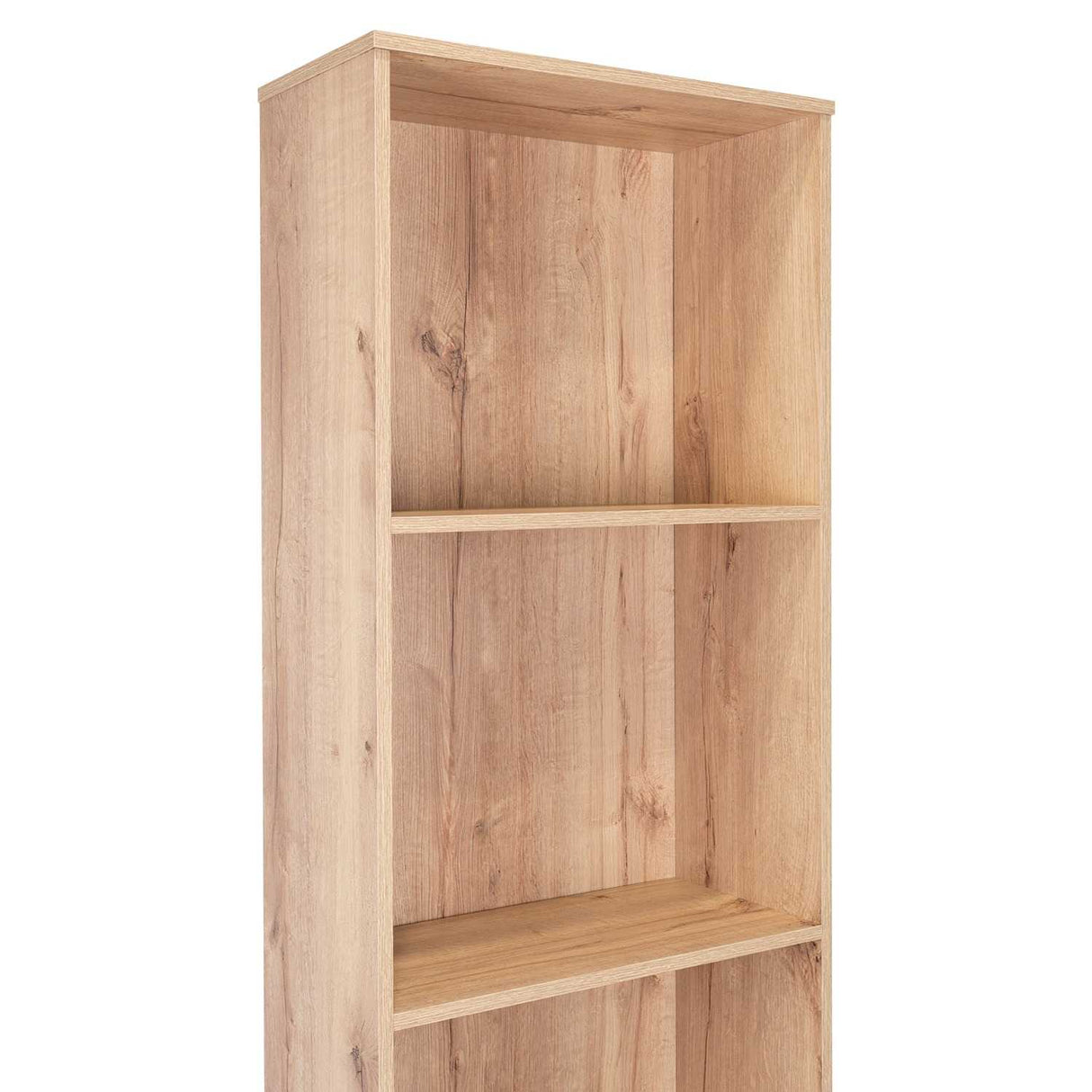 Biblioteca Lisa Easy Duna 55.1x181.5cm con Tres Compartimientos y con Un Cajón - Bibliotecas | Bylmo