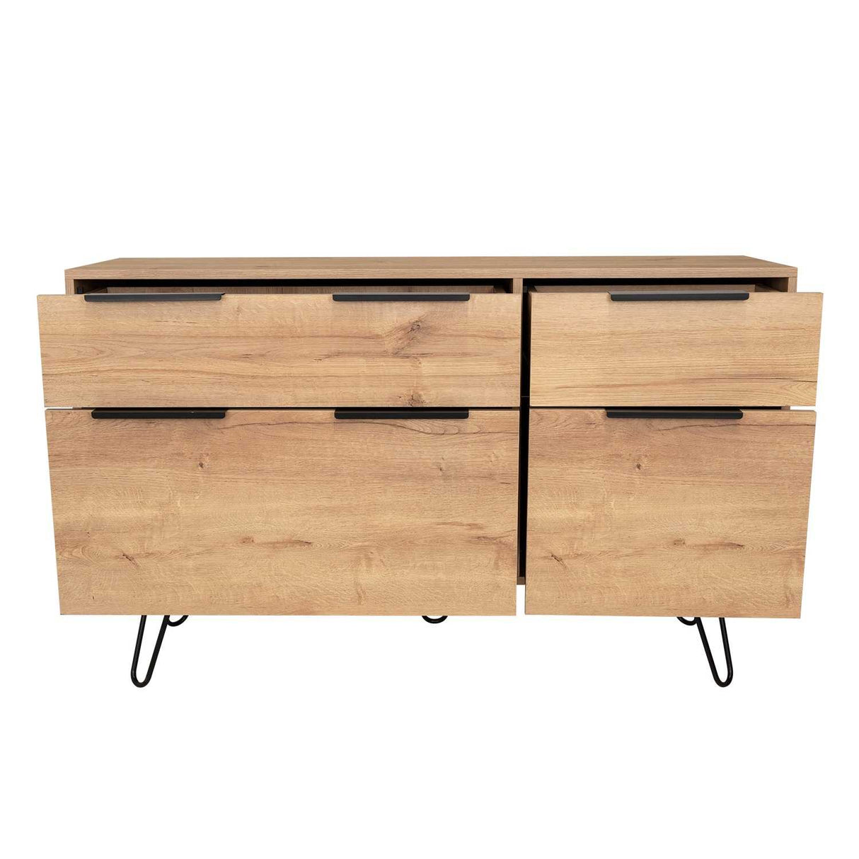 Cómoda Concept Duna 120x120cm De Dos Hileras con Dos Cajones - Cajoneras y Comodas | Bylmo