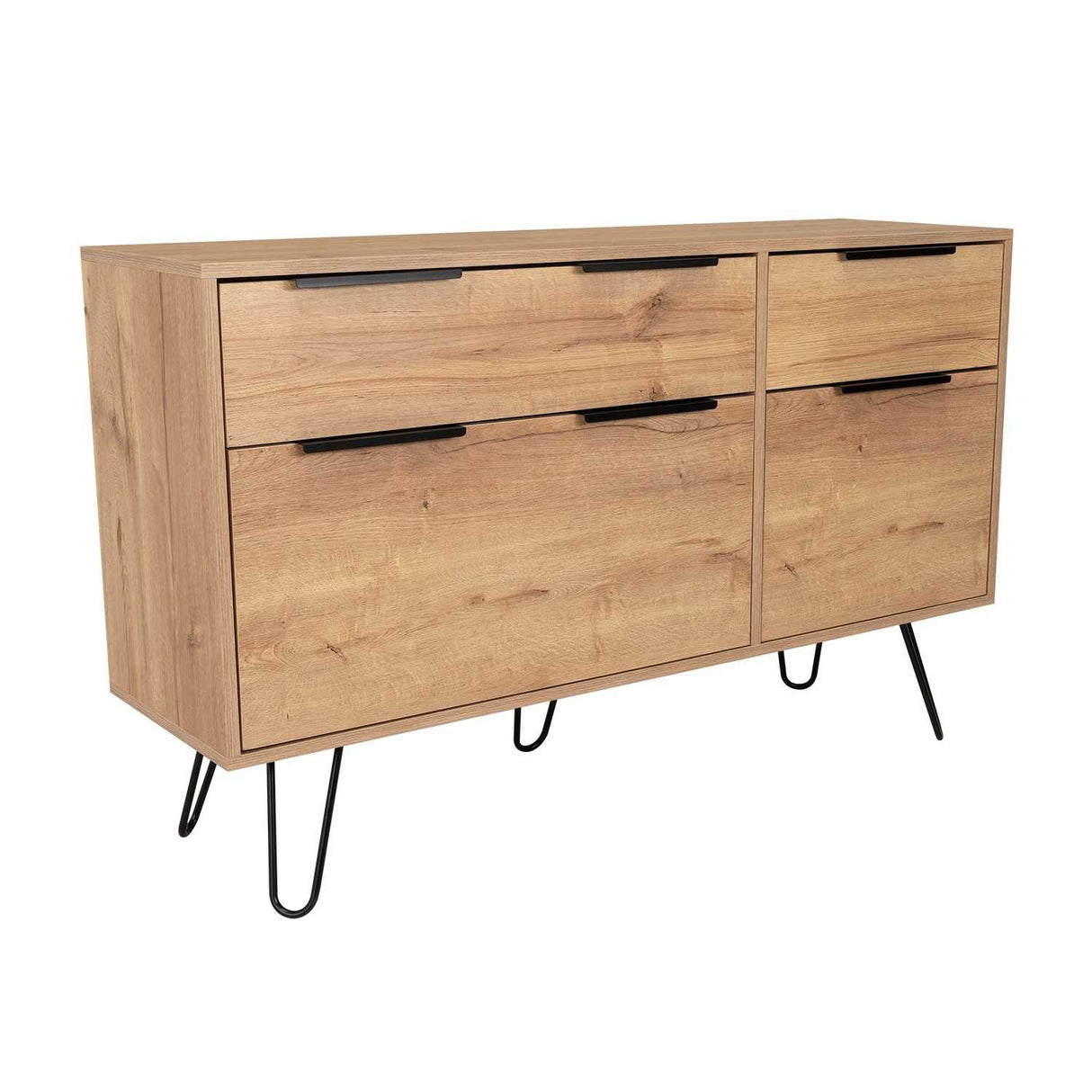 Cómoda Concept Duna 120x120cm De Dos Hileras con Dos Cajones - Cajoneras y Comodas | Bylmo