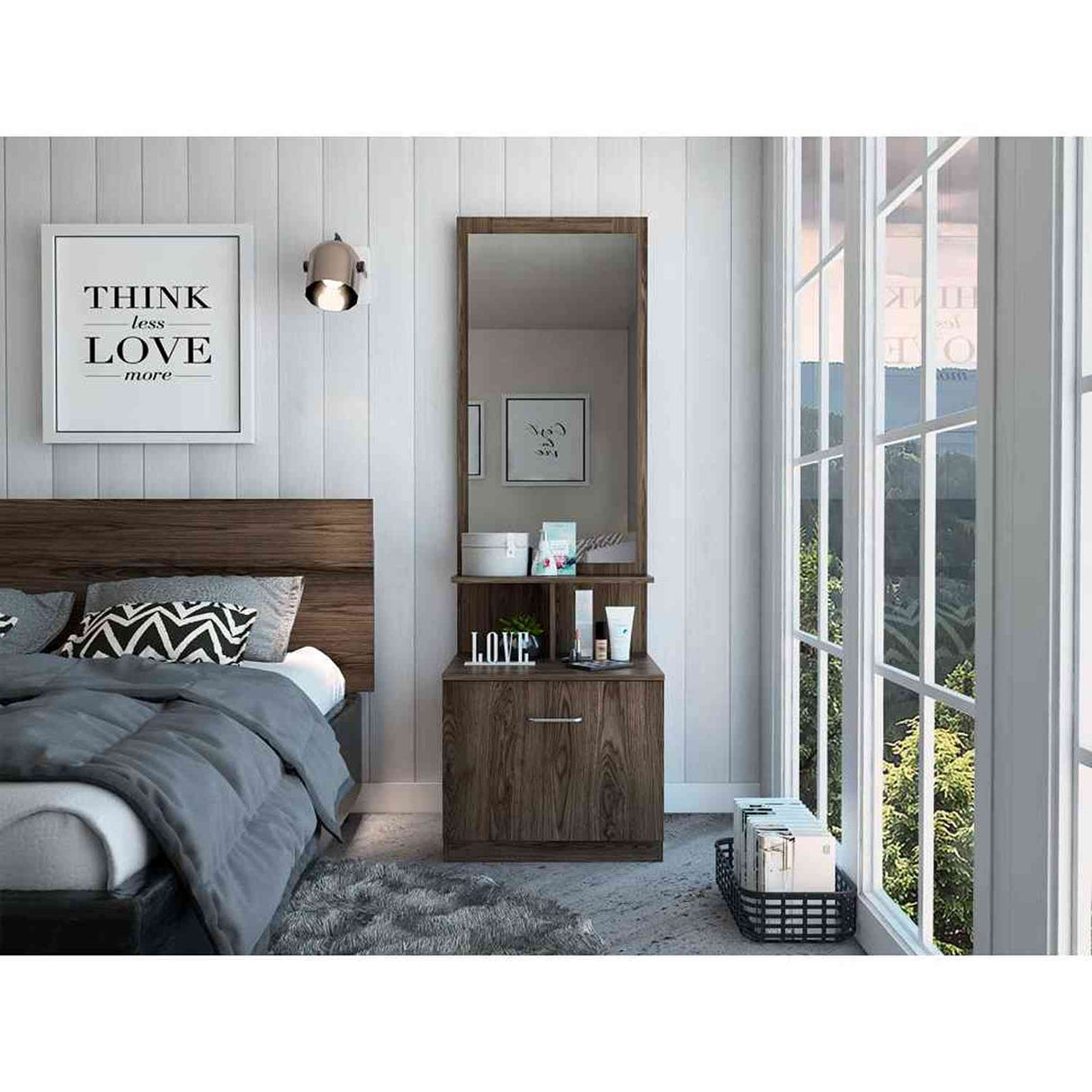 Cómoda Z Coñac 54x170.7cm De Un Hilera con Un Cajón - Cajoneras | Bylmo