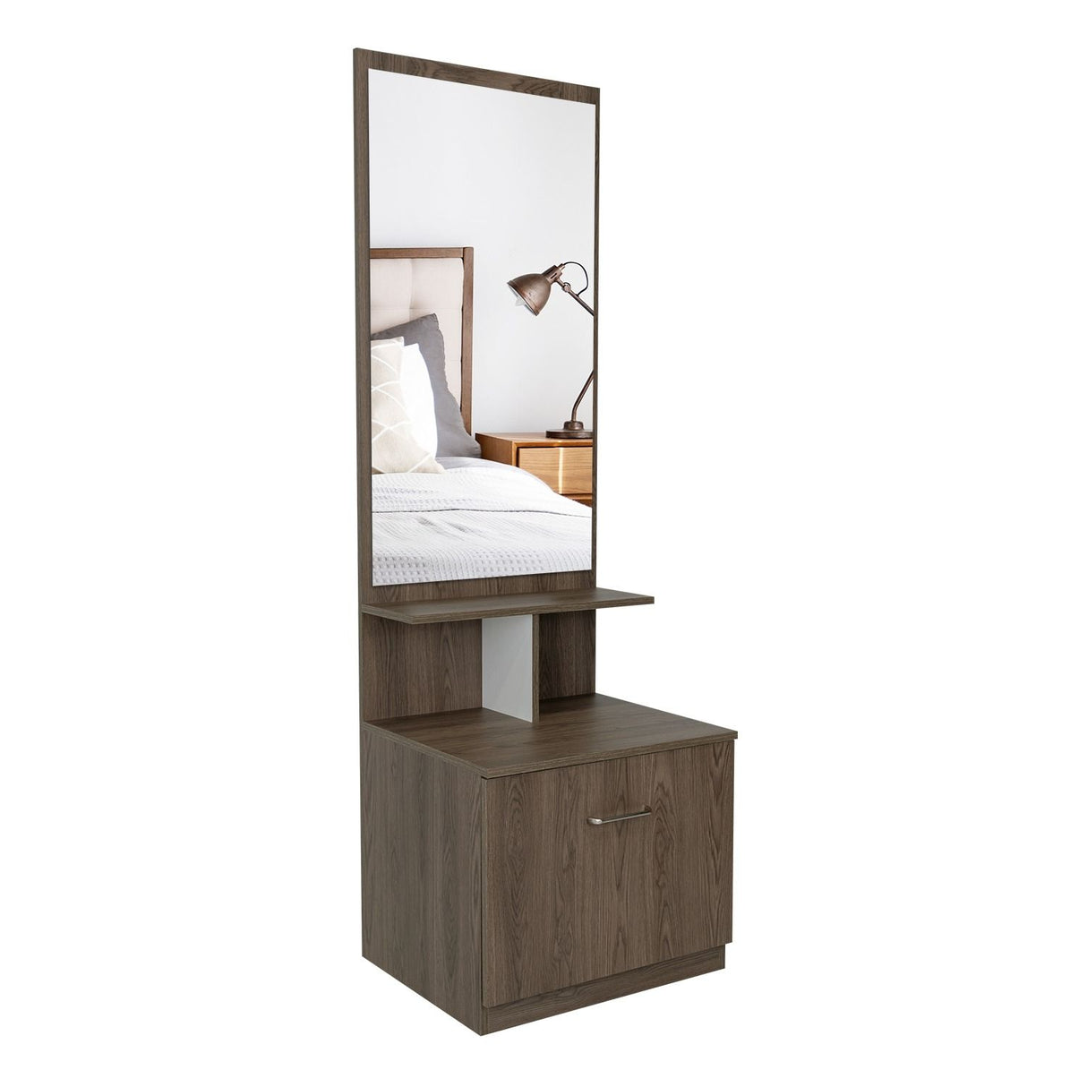 Cómoda Z Coñac 54x170.7cm De Un Hilera con Un Cajón - Cajoneras | Bylmo