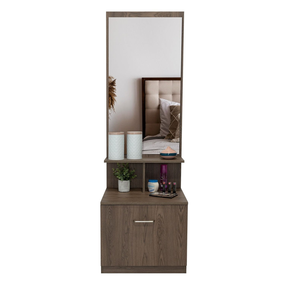 Cómoda Z Coñac 54x170.7cm De Un Hilera con Un Cajón - Cajoneras | Bylmo