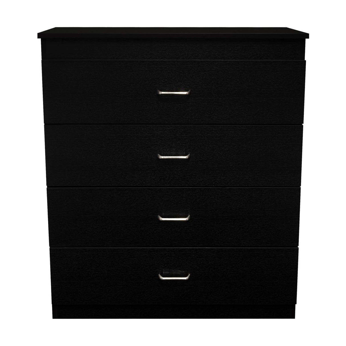 Cómoda Santino Wengue 80x91.1cm De Cuatro Hileras con Cuatro Cajones - Cajoneras | Bylmo