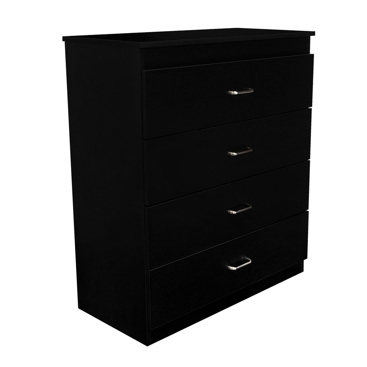 Cómoda Santino Wengue 80x91.1cm De Cuatro Hileras con Cuatro Cajones - Cajoneras | Bylmo