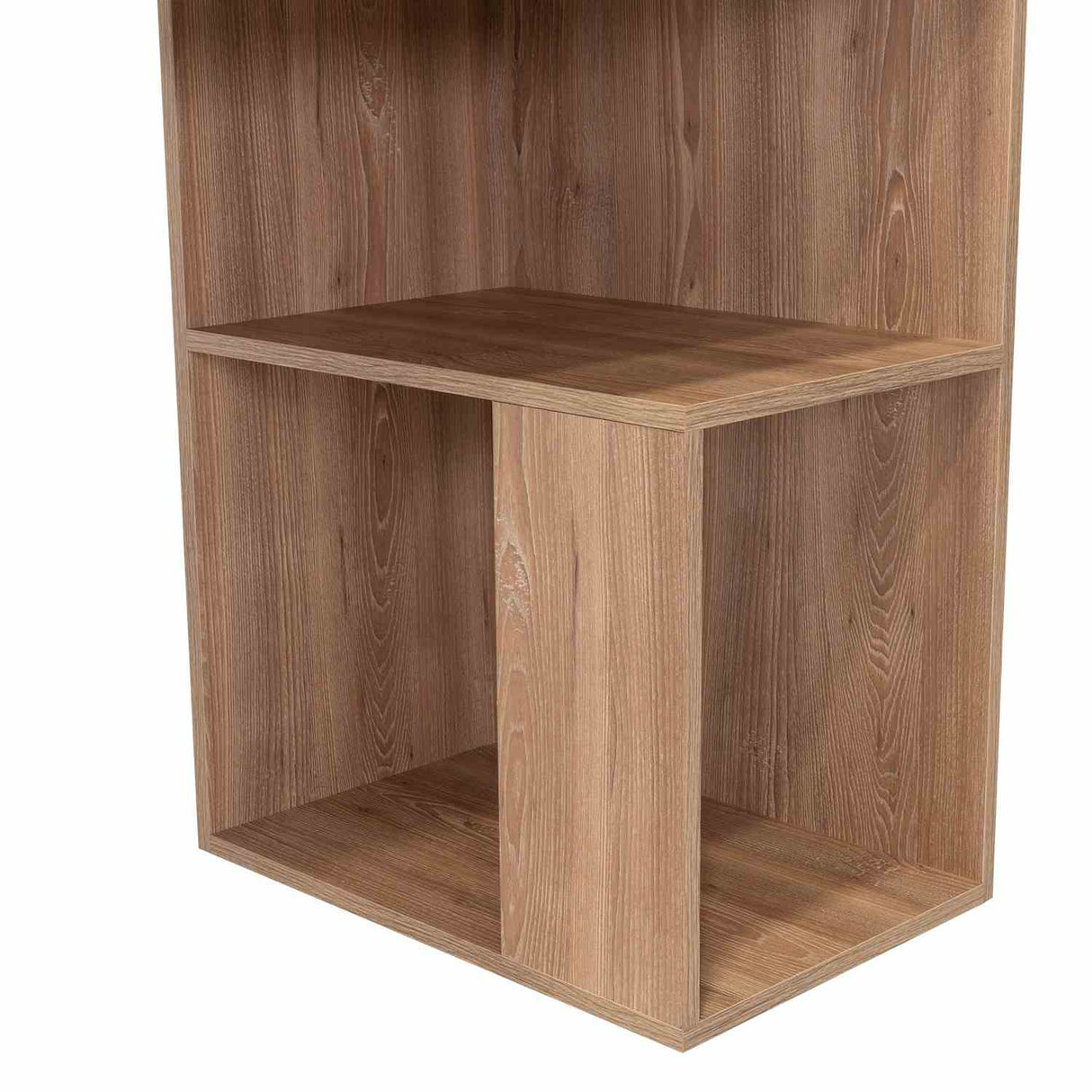 Escritorio Astana Miel 120 cm con Entrepaños - Escritorios y Archivadores | Bylmo