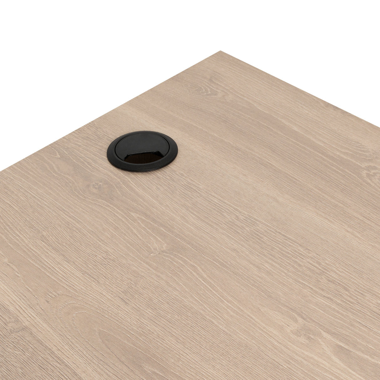 Escritorio en L Baggio Bardolino 130x76.5cm sin Cajones y con Organizador de Libros - Escritorios y Archivadores | Bylmo