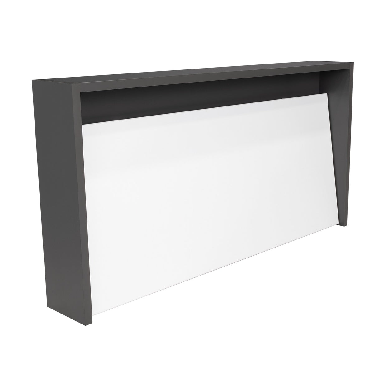 Escritorio London Plomo 100 cm Flotante - Escritorios y Archivadores | Bylmo