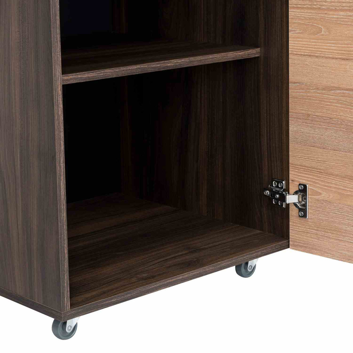 Escritorio Transformable Office Habano 107x73cm Con Tres Cajones - Escritorios | Bylmo