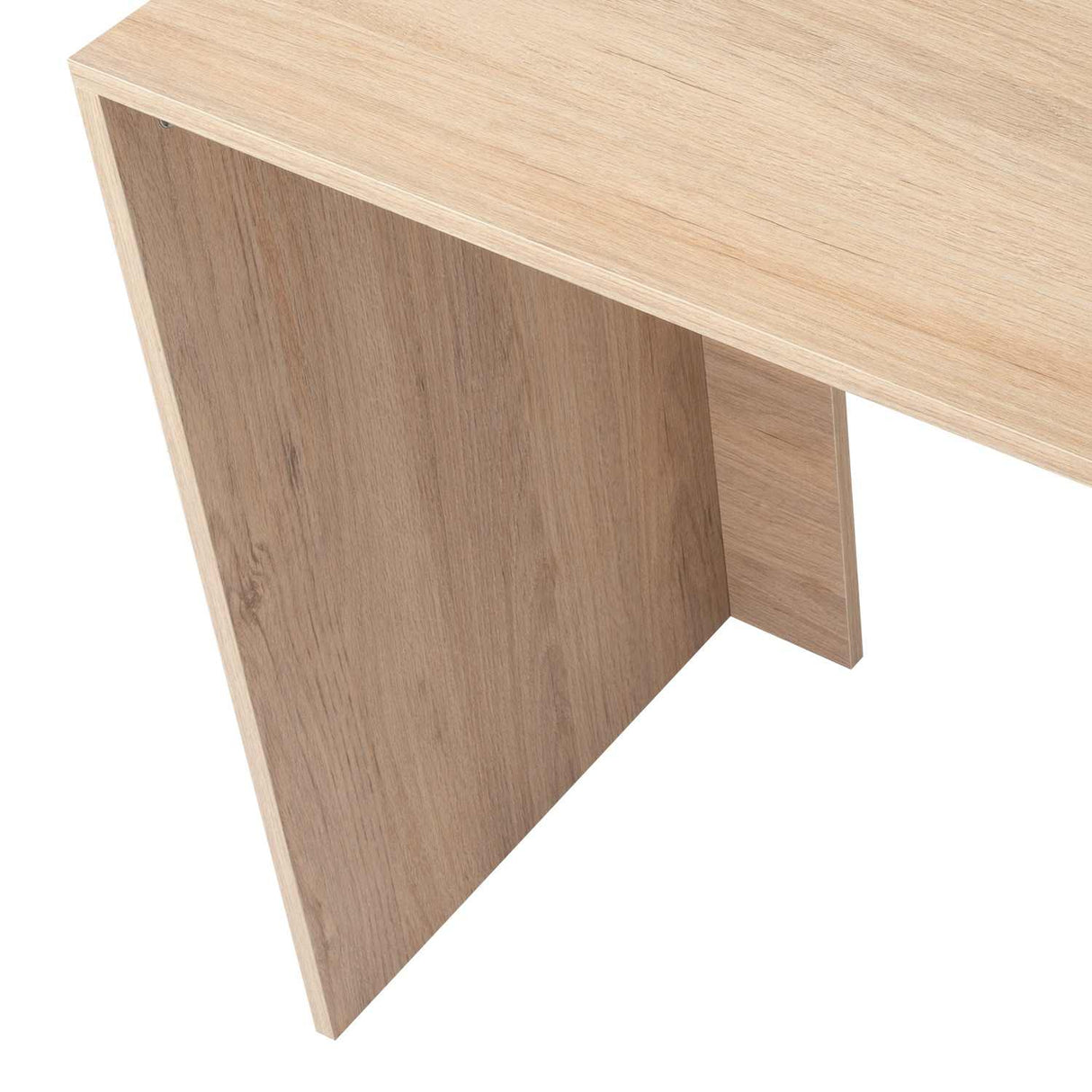 Escritorio Omma Rovere 110 cm con Cajón y Entrepaños - Escritorios y Archivadores | Bylmo