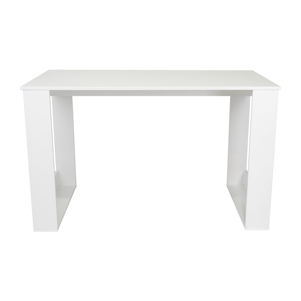 Escritorio Oviedo Blanco 120x73cm sin Cajones - Escritorios y Archivadores | Bylmo