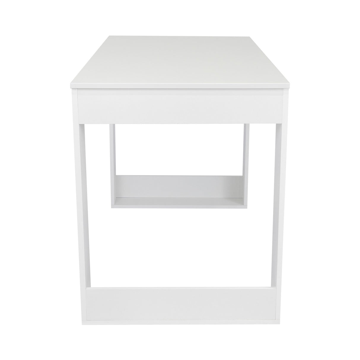 Escritorio Oviedo Blanco 120x73cm sin Cajones - Escritorios y Archivadores | Bylmo