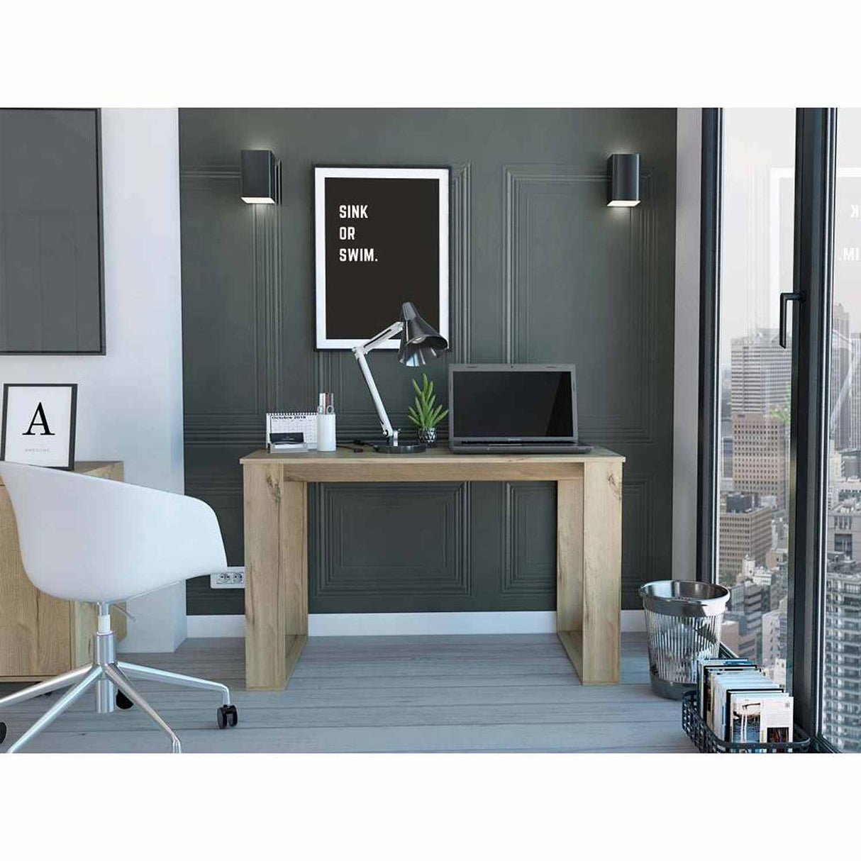 Escritorio Oviedo Duna 120x73cm sin Cajones - Escritorios y Archivadores | Bylmo